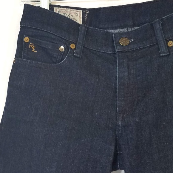 ~~SOLD~~RL Polo Tompkins Skinny Dark Wash Jeans - Picture 3 of 8